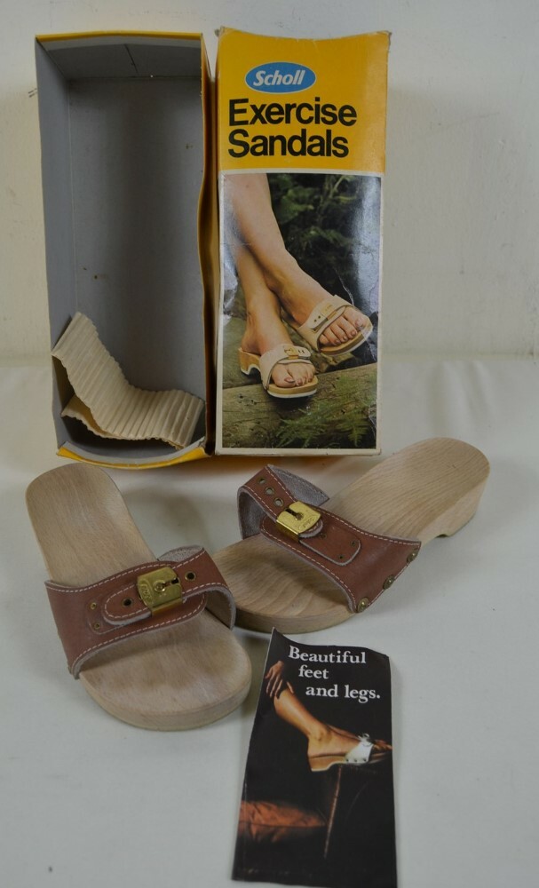 dr scholl wooden shoes with the toe bump